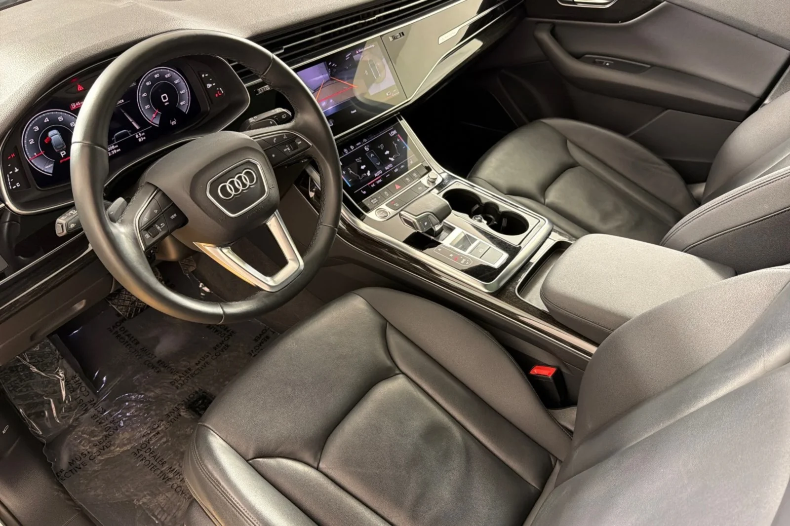 Used 2022 Carrara White Audi Premium Plus 55 TFSI quattro image 9
