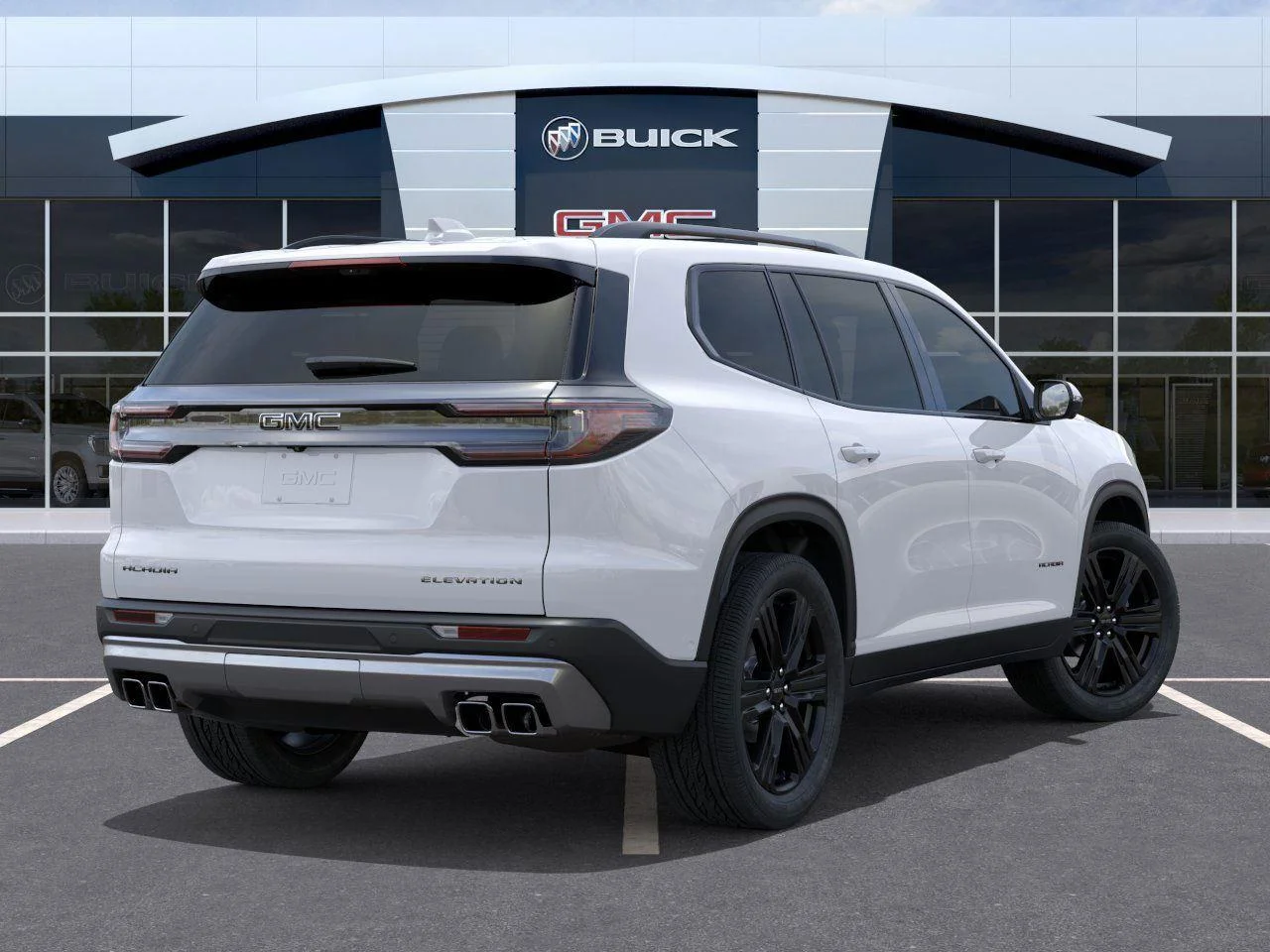 New 2026 Glacier White Tricoat GMC Elevation image 4