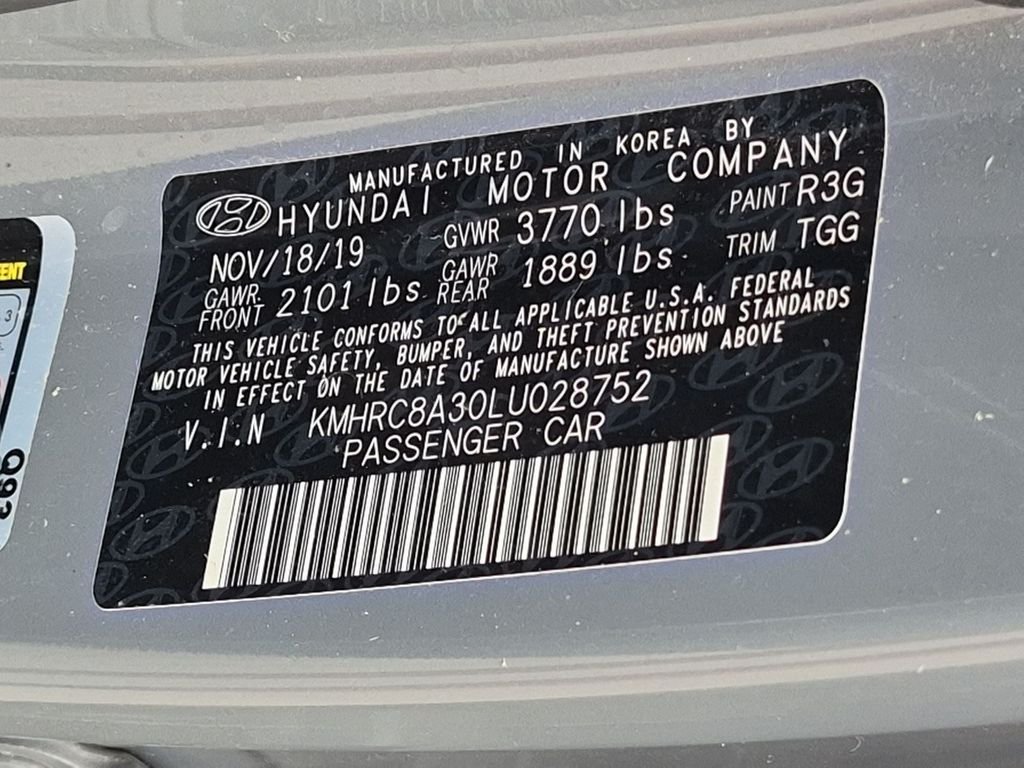 Used 2020 Gray Hyundai SEL image 30