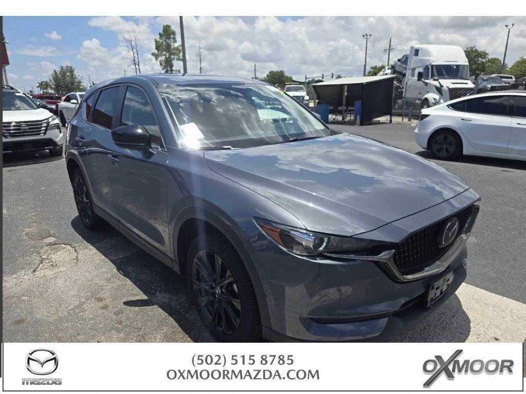 Used 2021 Polymetal Gray Mazda Carbon Edition image 1