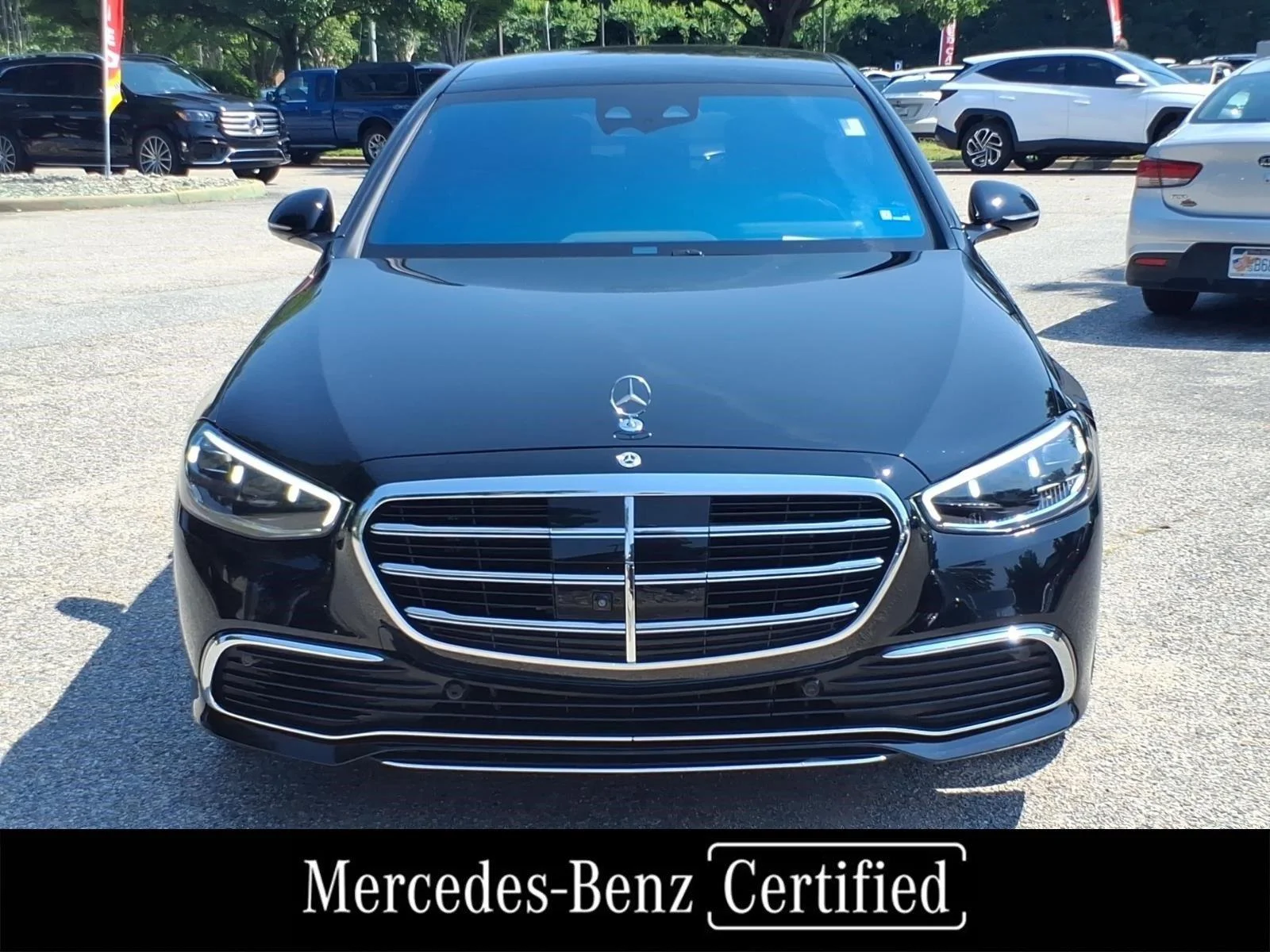Certified Used 2024 Black Mercedes-Benz S 580 image 2