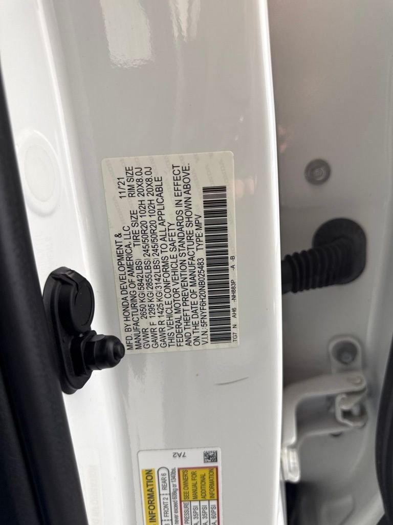 2022 Honda Pilot SE - Photo 19