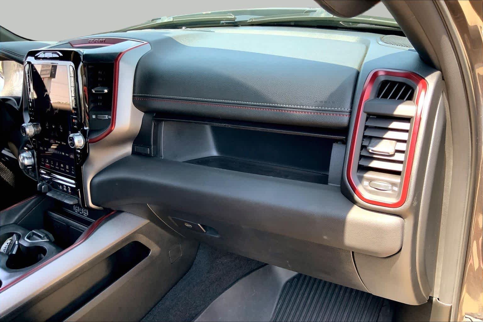 Used 2025 Granite Crystal Metallic Clearcoat Ram Rebel image 19