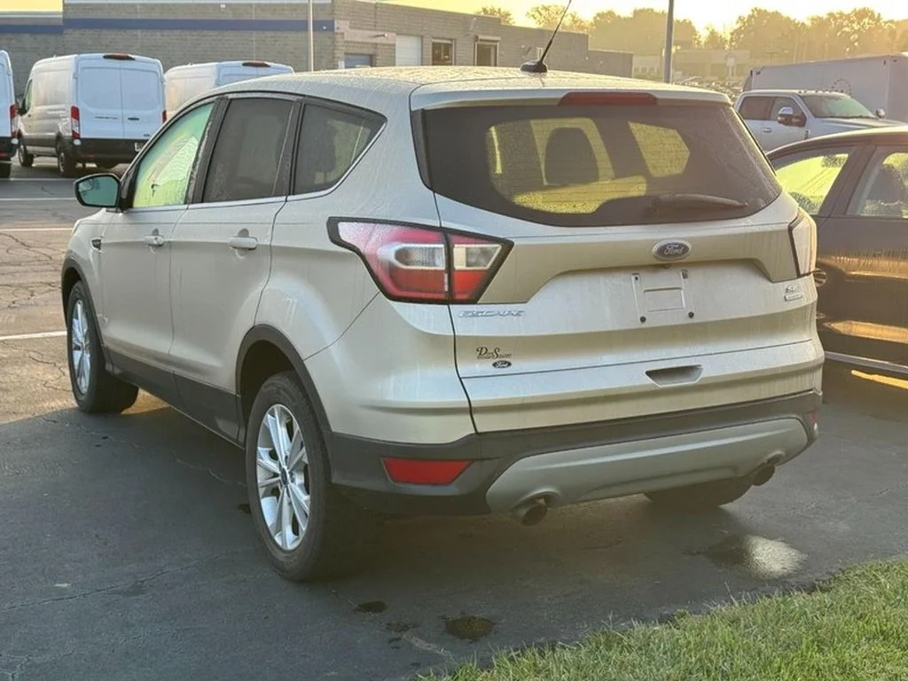 Used 2017 White Gold Metallic Ford SE image 4