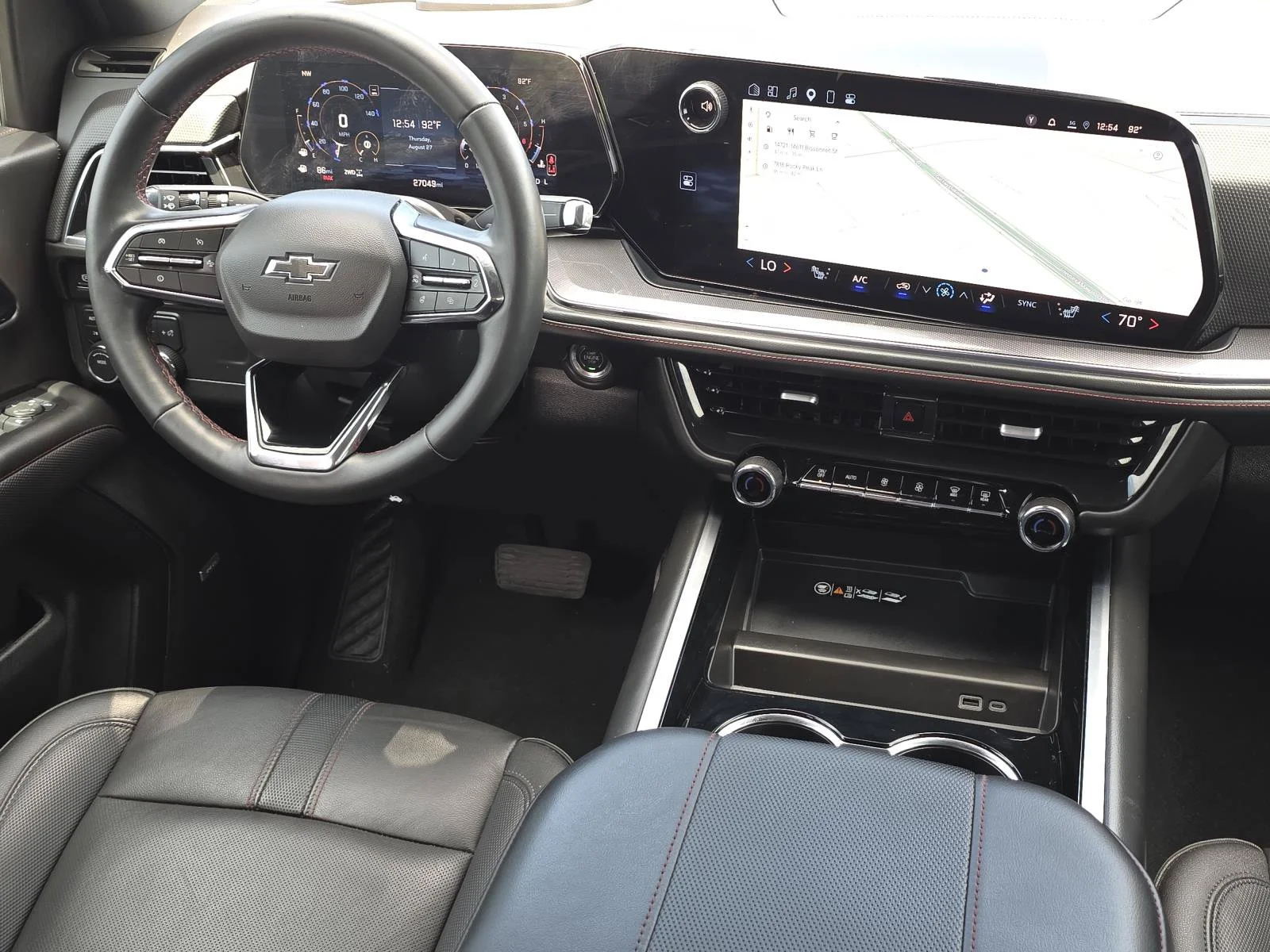 Used 2025 Sterling Gray Metallic Chevrolet RST image 10