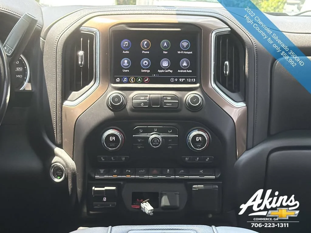 Used 2022 Black Chevrolet High Country DRW image 24
