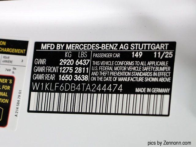 New 2026 Polar White Mercedes-Benz AMG® E 53 E 4MATIC+ Sedan image 28