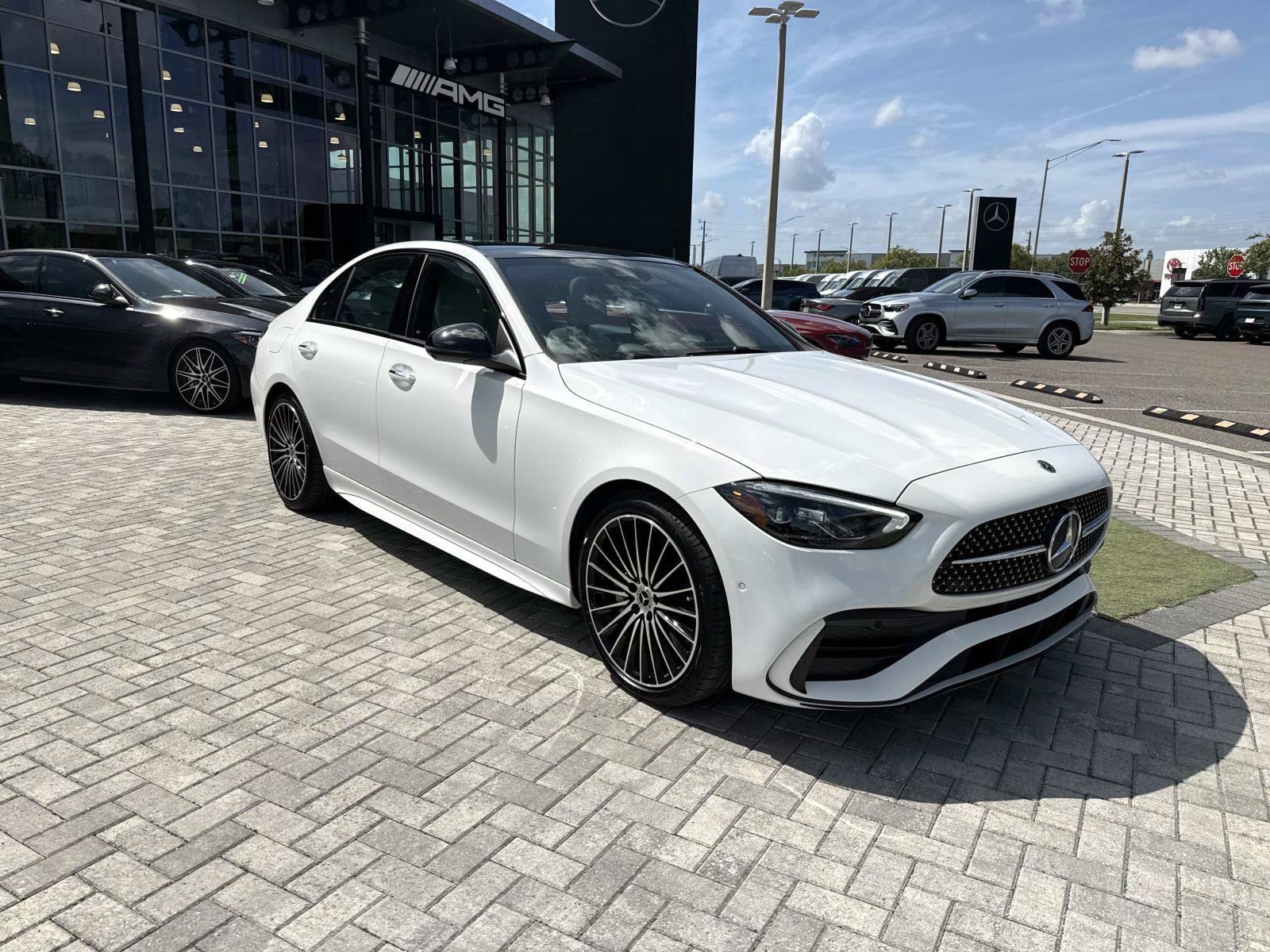 New 2026 Polar White Mercedes-Benz C 300 Sedan image 7