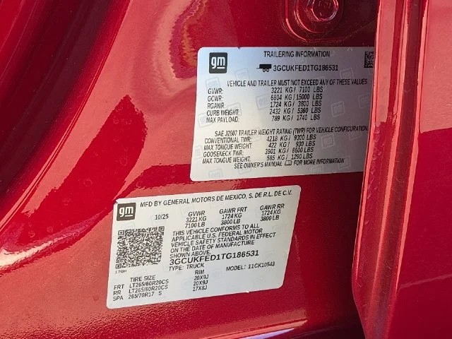 Used 2026 Red Chevrolet LT Trail Boss image 26