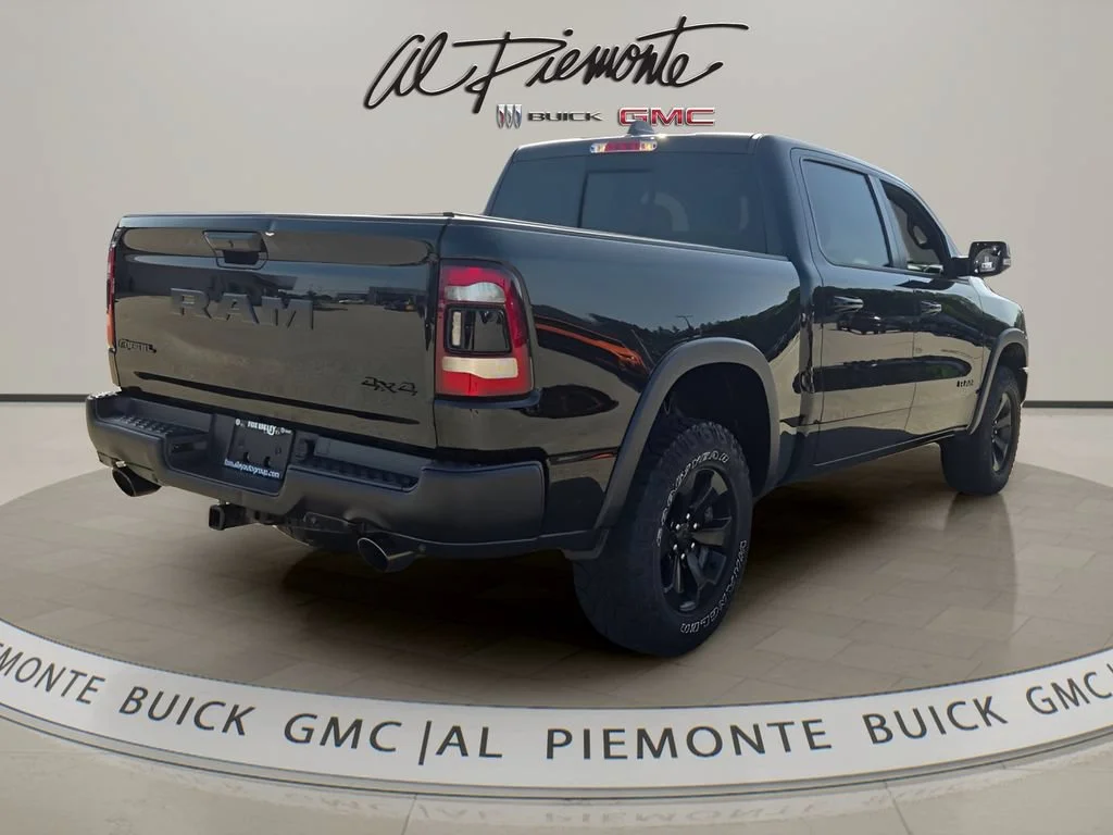 Used 2022 Diamond Black Crystal Pearlcoat Ram Rebel image 6