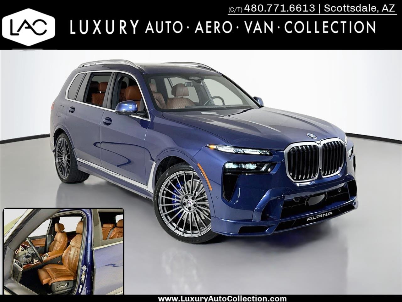 Used 2024 ALPINA Blue Metallic BMW ALPINA XB7 | One Owner image 1