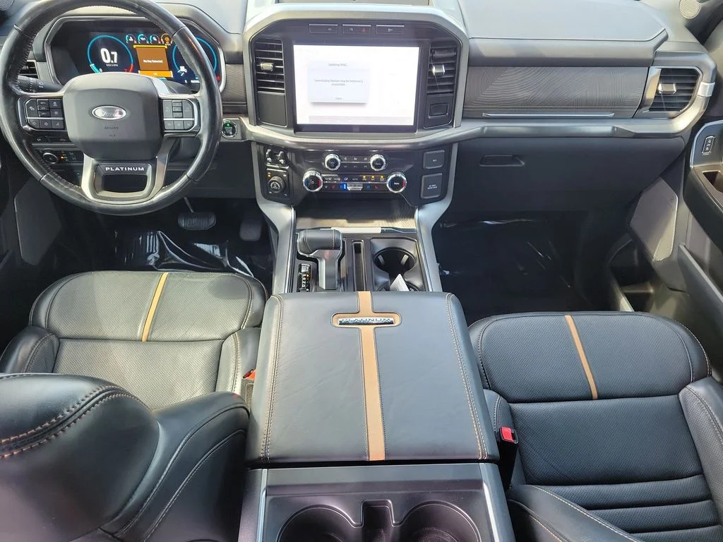 Used 2022 Carbonized Gray Metallic Ford Platinum image 9