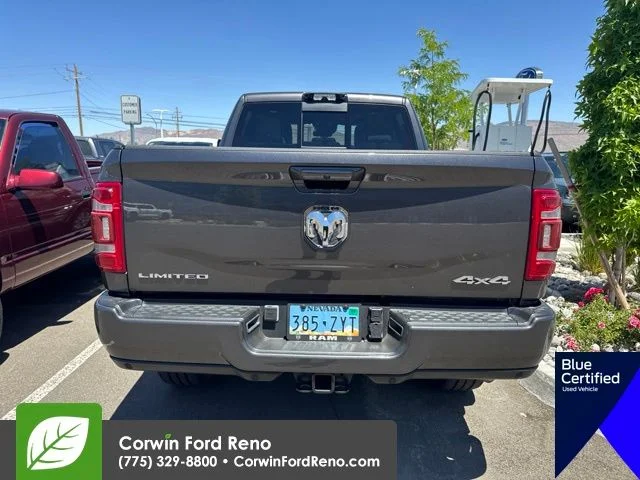 Used 2023 Granite Crystal Clearcoat Metallic Ram Limited image 6