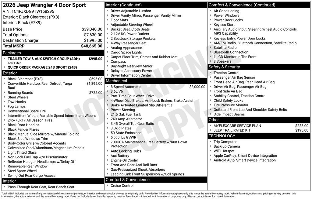2026 Jeep Wrangler 4-Door Sport - Photo 23