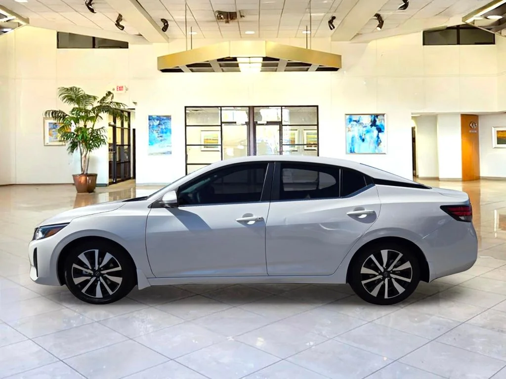 Certified Used 2024 White Nissan SV image 8