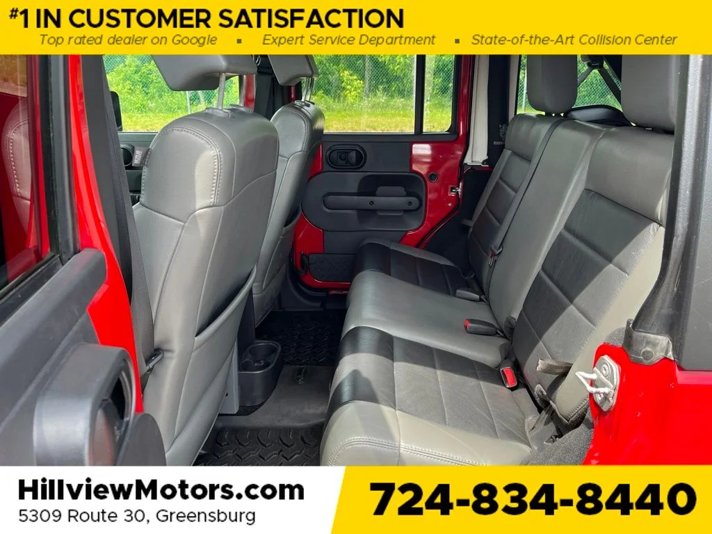 Used 2010 Flame Red Jeep Unlimited Rubicon image 21