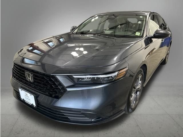 Certified Used 2023 Meteorite Gray Metallic Honda EX image 1