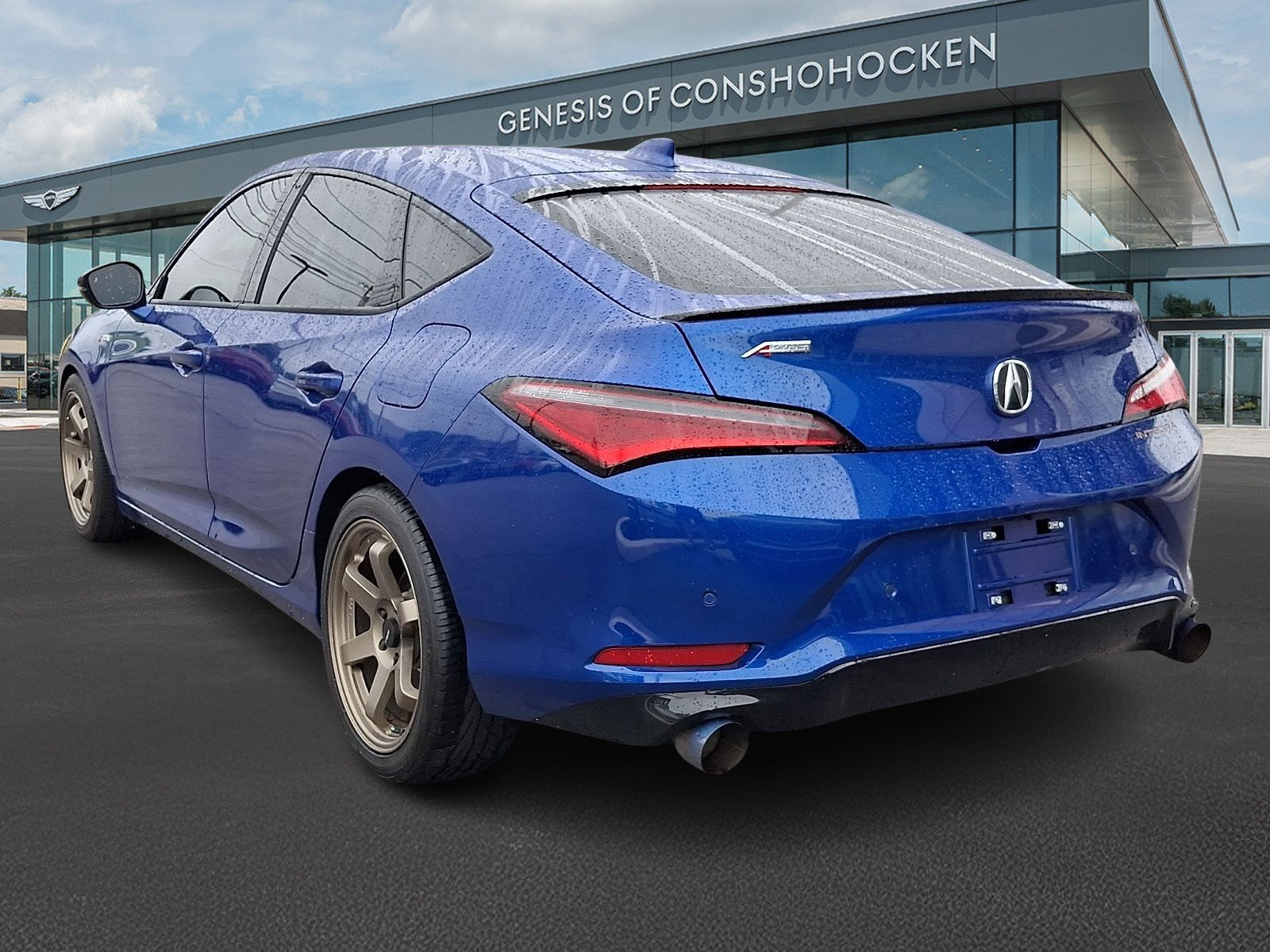 Used 2025 Blue Acura w/A-Spec Technology Package image 4