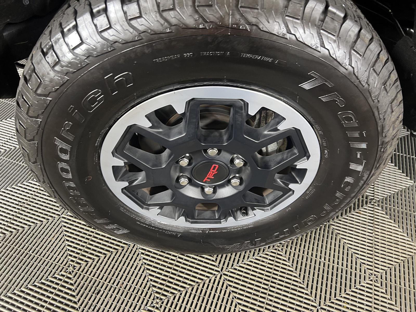 Used 2025 Supersonic Red Toyota TRD Off-Road image 24