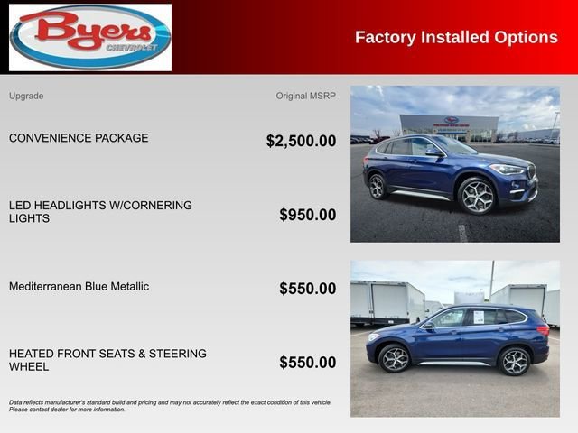 Used 2019 Blue BMW xDrive28i image 10