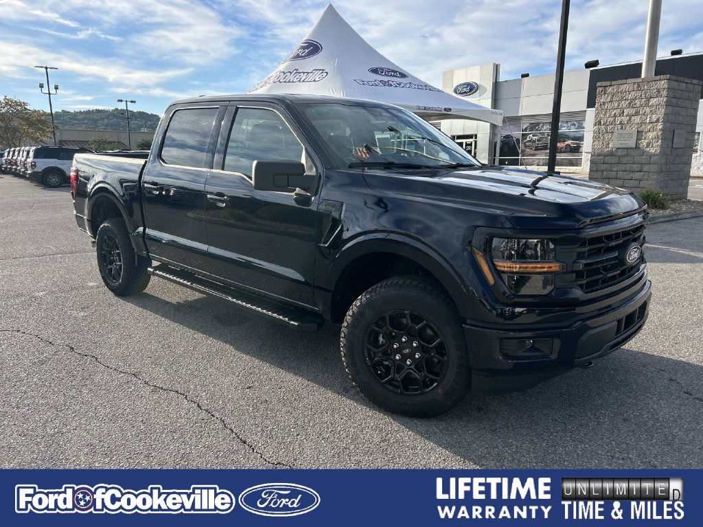 New 2026 Antimatter Blue Metallic Ford XLT image 1