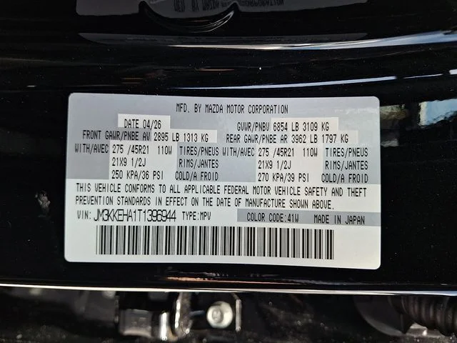 New 2026 Black Mazda Premium Plus image 16