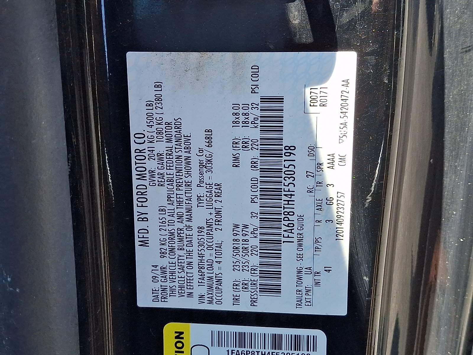Used 2015 Black - UA Ford EcoBoost image 27