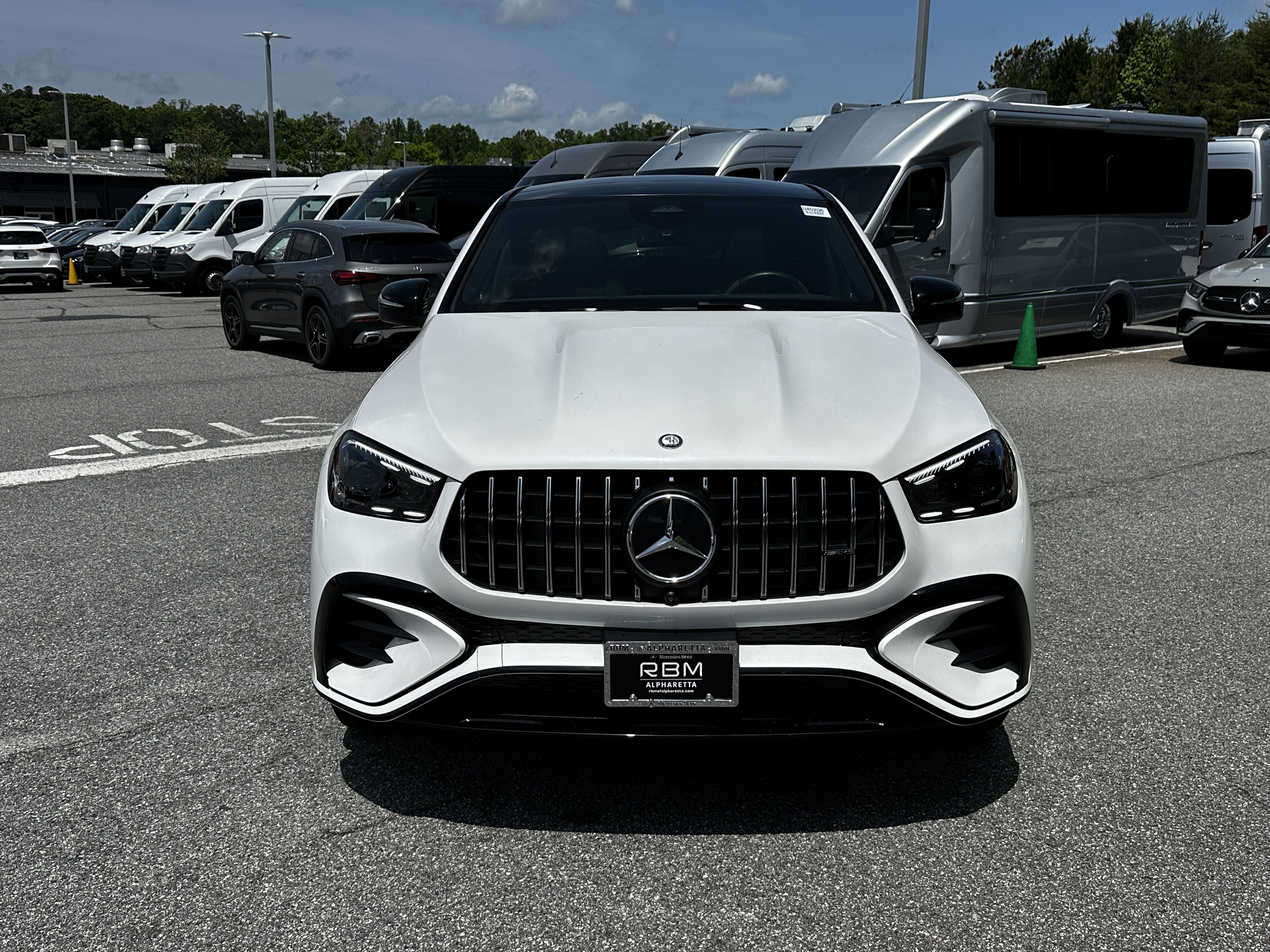 Certified Used 2025 White Mercedes-Benz AMG® GLE 53 image 3