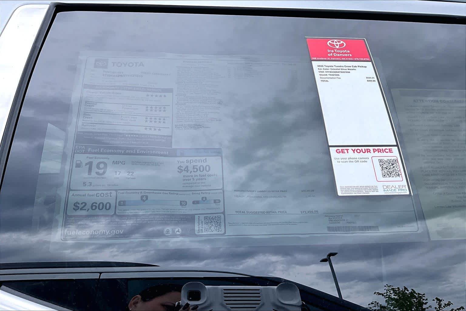 New 2026 Celestial Silver Metallic Toyota 1794 Edition image 21