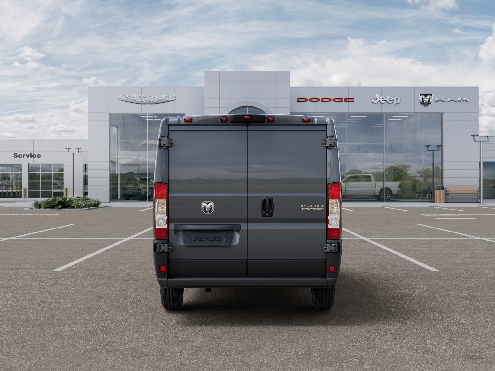 New 2026 Ceramic Gray Clear-Coat Exterior Paint RAM Tradesman image 22