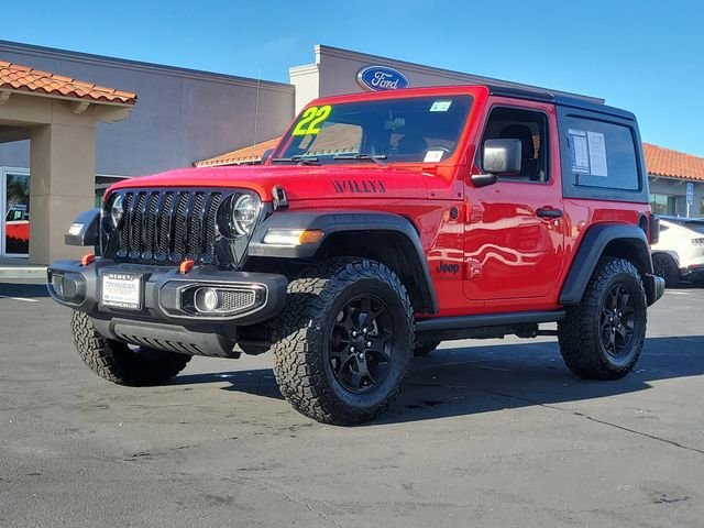 Used 2022 Red Jeep Willys image 5