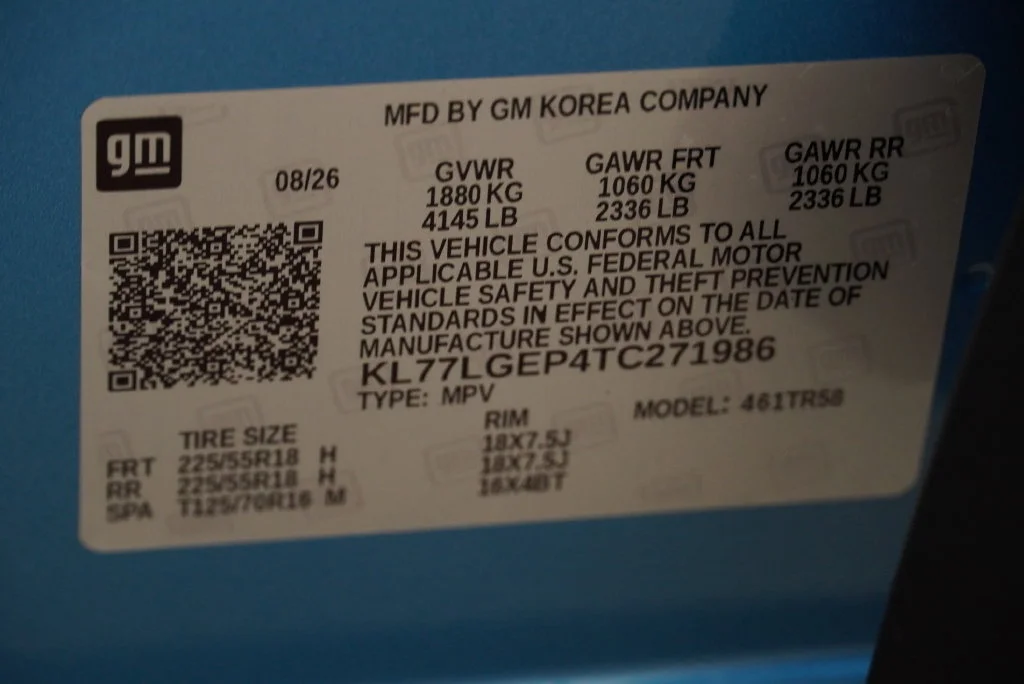 New 2026 Marina Blue Metallic Chevrolet 1RS image 42