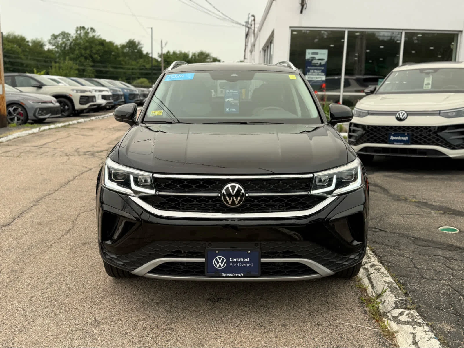 Certified Used 2024 Deep Black Pearl Volkswagen SEL image 2