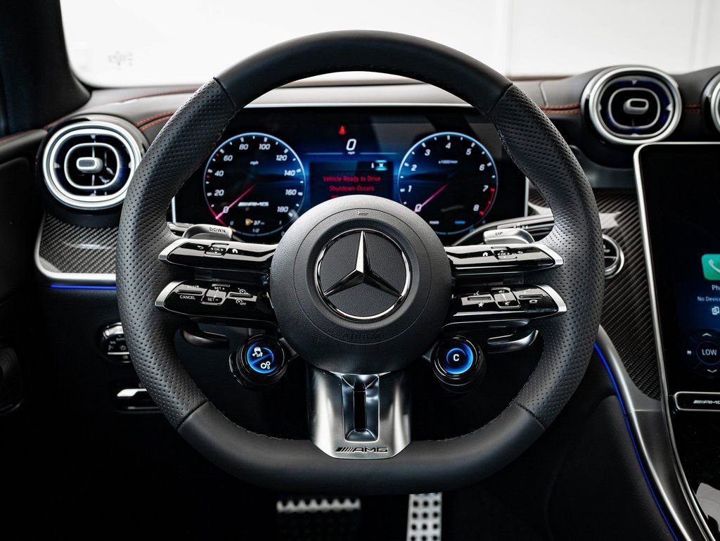 New 2026 MANUFAKTUR Moonlight White Metallic Mercedes-Benz GLC 43 AMG® image 44