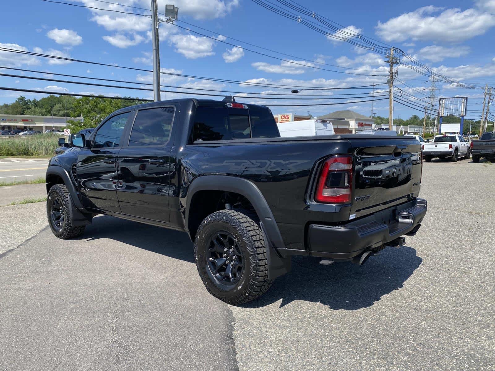 Used 2022 Diamond Black Crystal Pearlcoat Ram TRX image 8