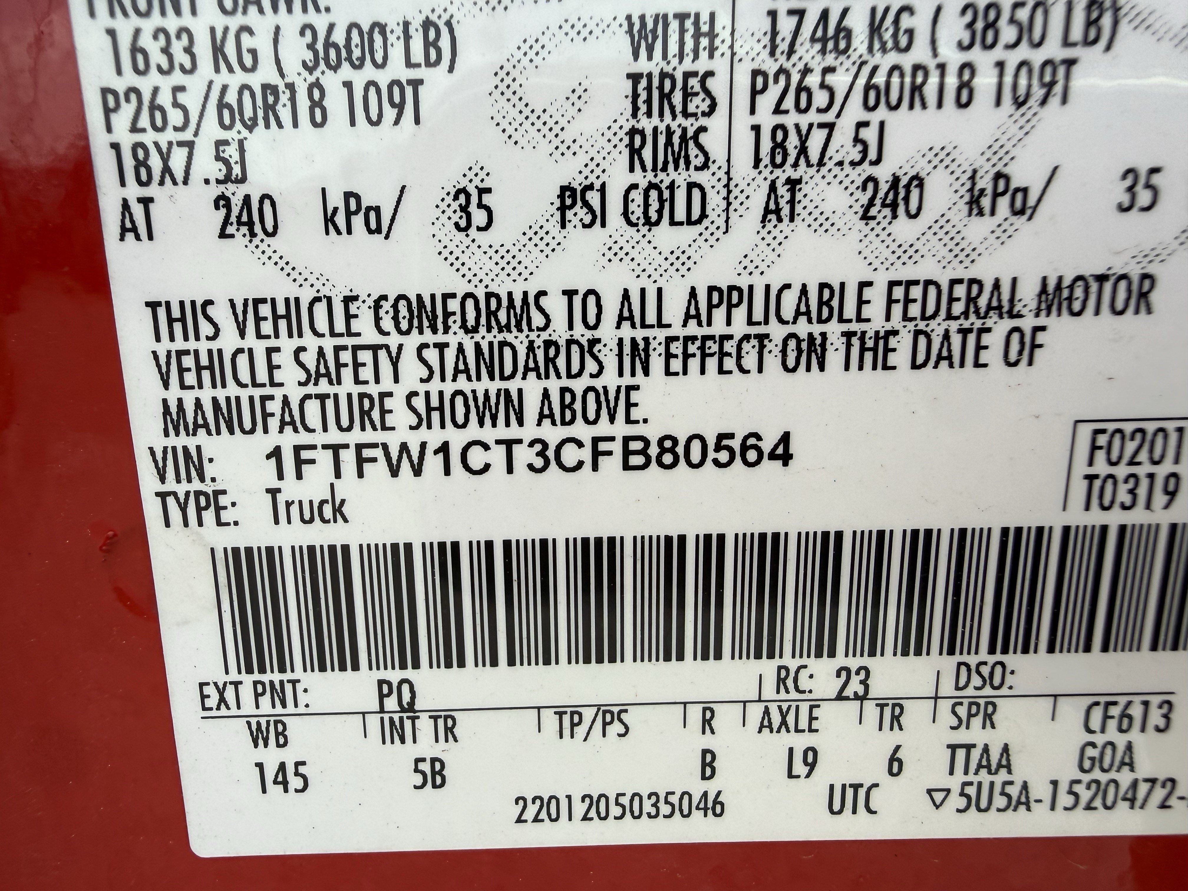 Used 2012 Race Red Ford FX2 image 29