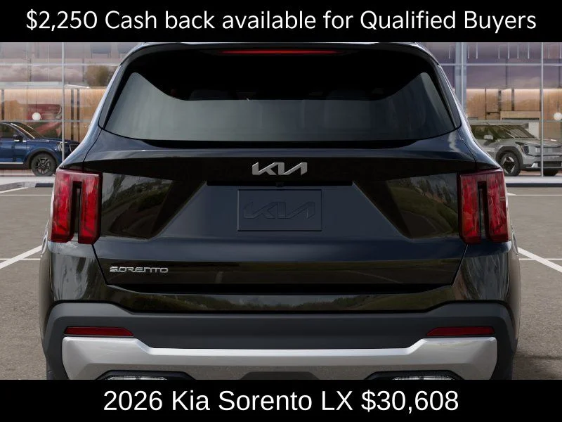 New 2026 Ebony Black Kia LX image 13