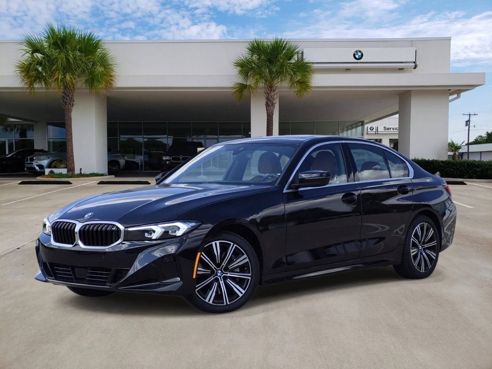 Used 2026 Black Sapphire Metallic BMW 330i image 1
