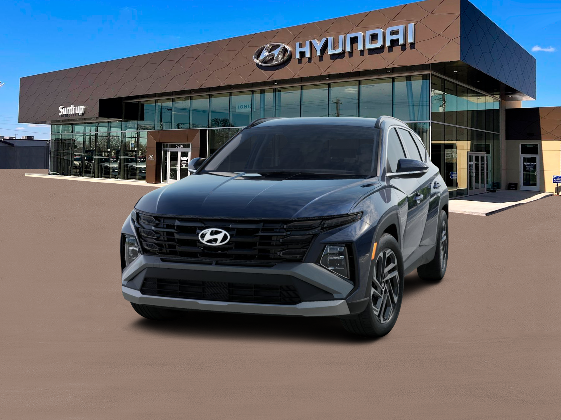 New 2026 Atlantis Blue Hyundai SEL Plus AWD image 1