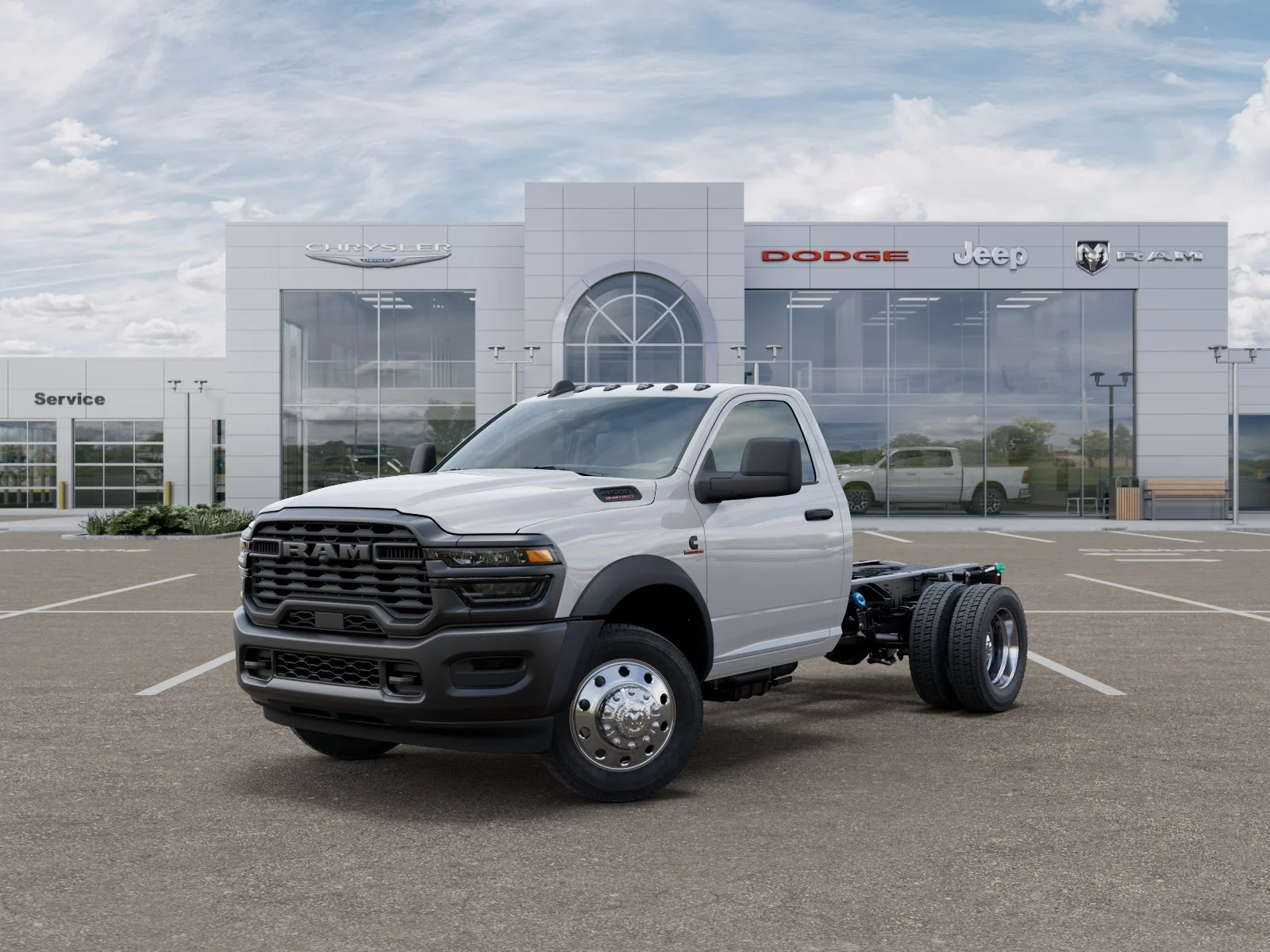 New 2026 Bright White Clear-Coat Exterior Paint RAM Tradesman image 27