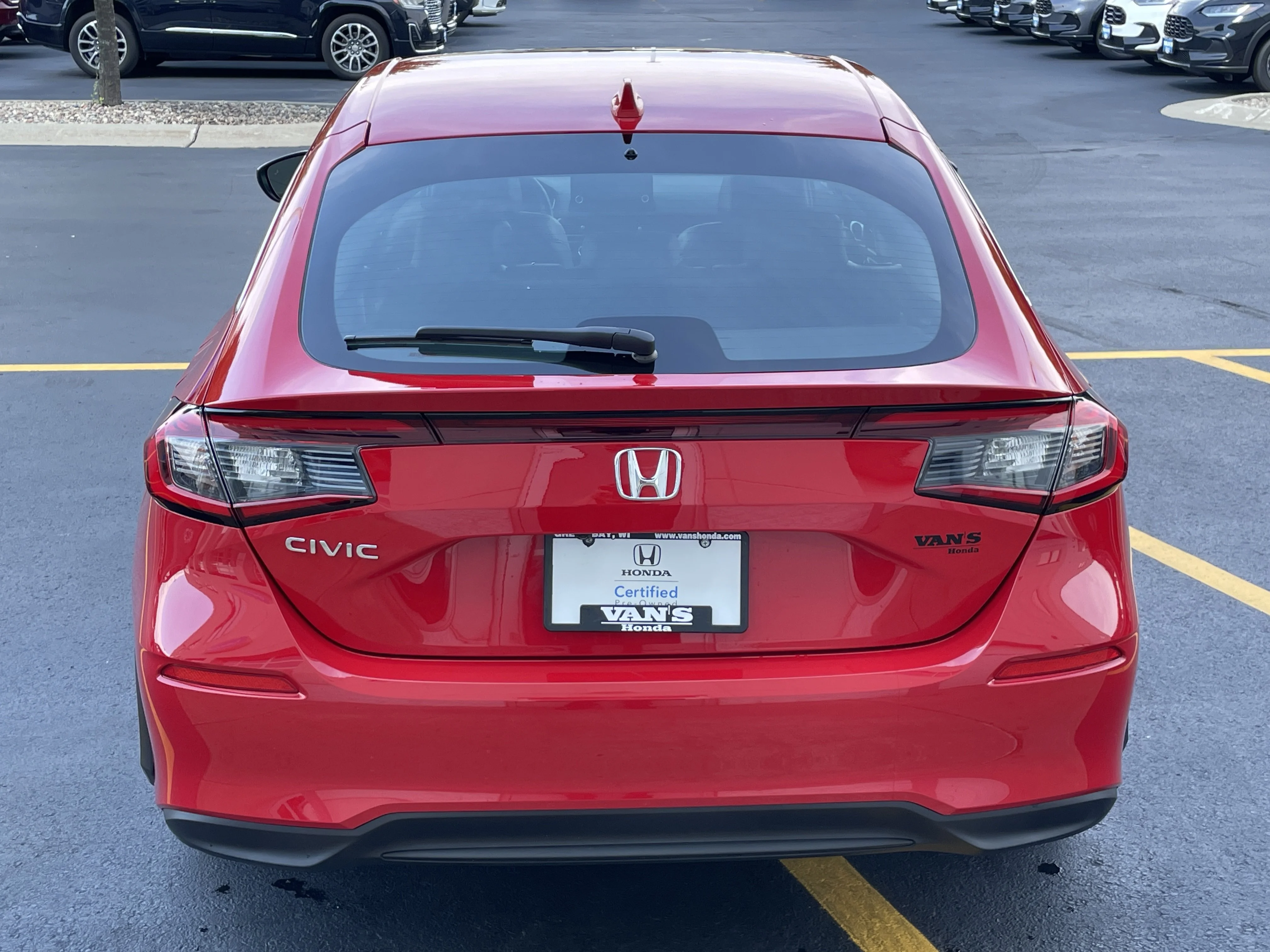 Certified Used 2024 Rallye Red Honda 1.5T EX-L image 7