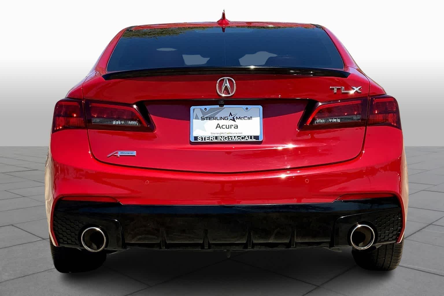 Used 2019 San Marino Red Acura w/A-Spec Pkg Red Leather image 4