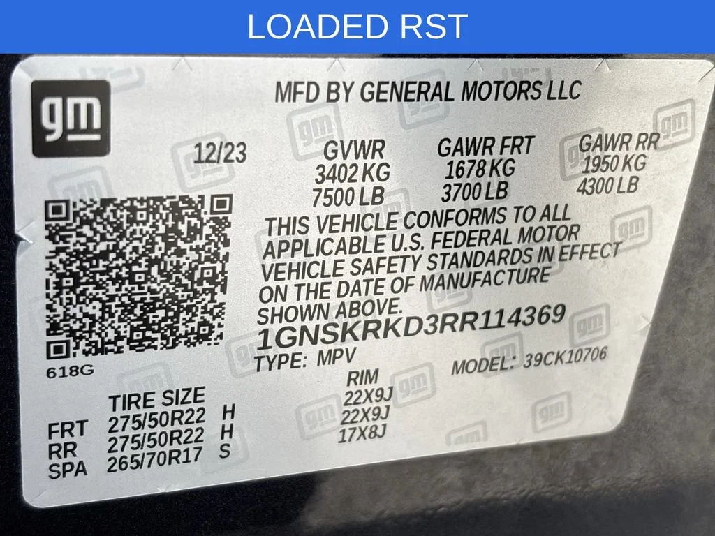 Certified Used 2024 Dark Ash Metallic Chevrolet RST image 14