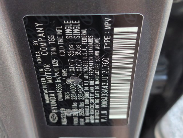 Used 2020 Gray Hyundai Value image 31