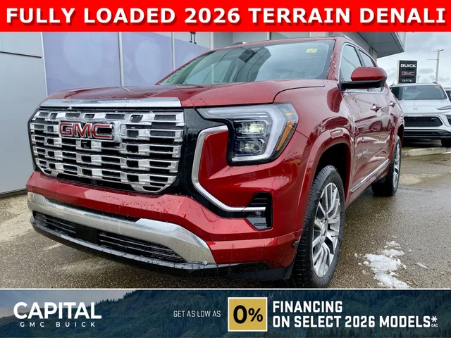 2026 GMC Terrain AWD Denali