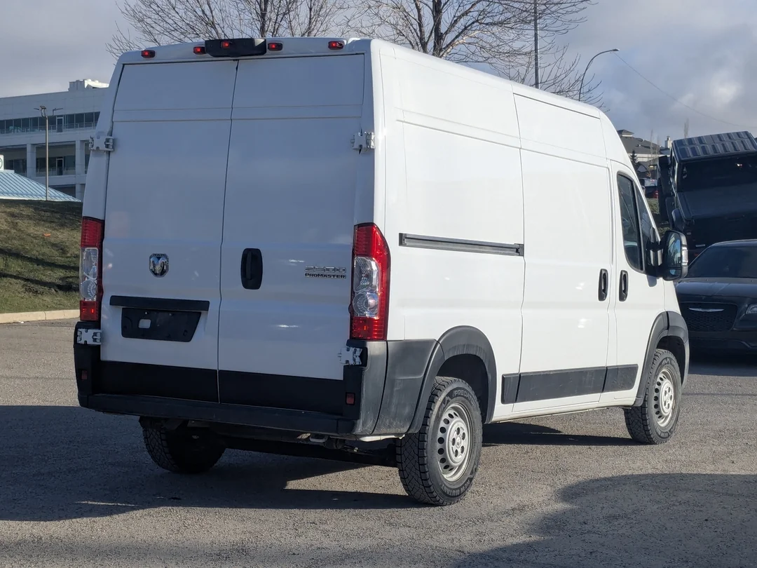 Certified Used 2025 White RAM Tradesman - - C/V HR 136 WB - Pkg 22B - Convenience Grp - Mopar Cargo Mat - Wall Paneling & More! image 8