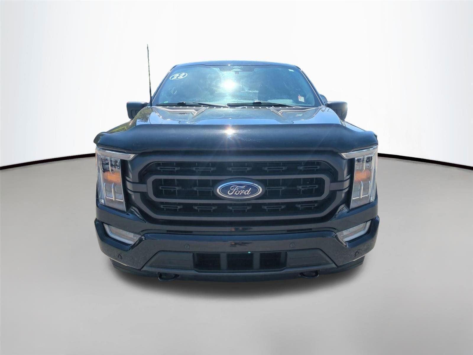 Used 2022 Agate Black Metallic Ford XLT image 14