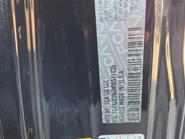 Used 2021 Black Jeep Unlimited Sport S image 6