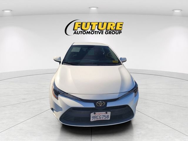 Used 2023 White Toyota LE image 2