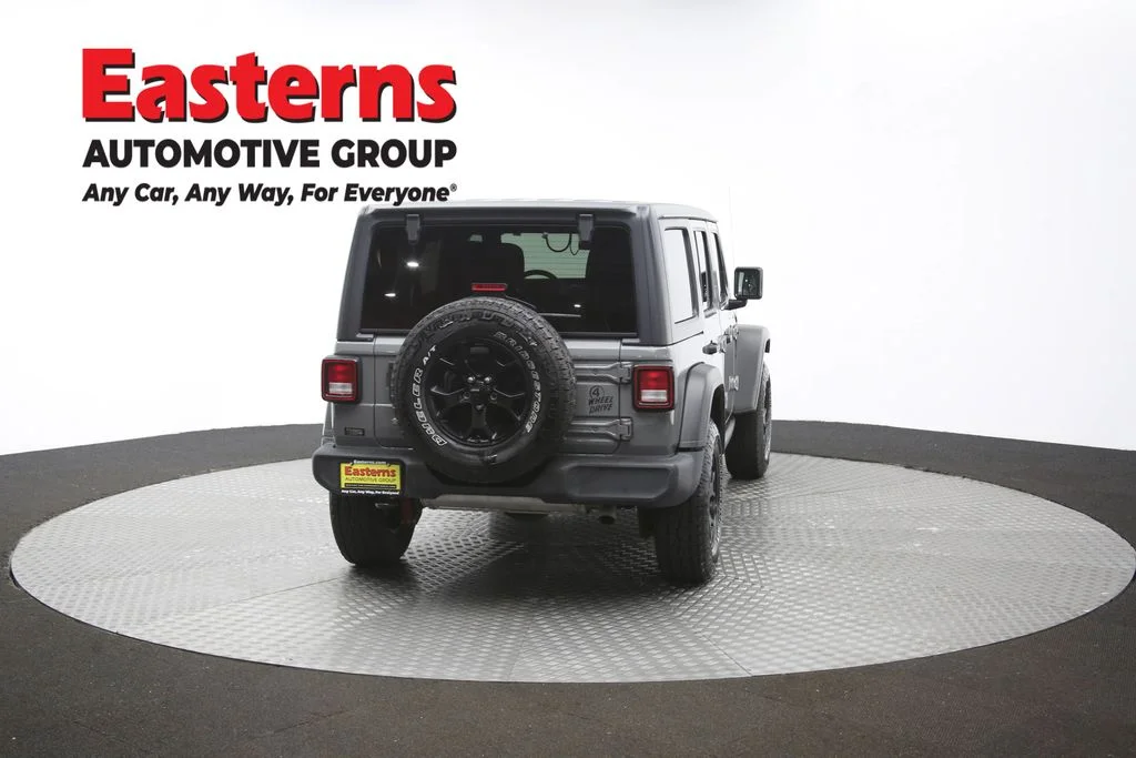 Used 2021 Gray Jeep Unlimited Willys image 36